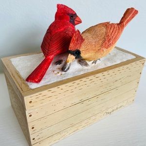 Hallmark Cardinal Trinket Box by Marjolein Bastin
